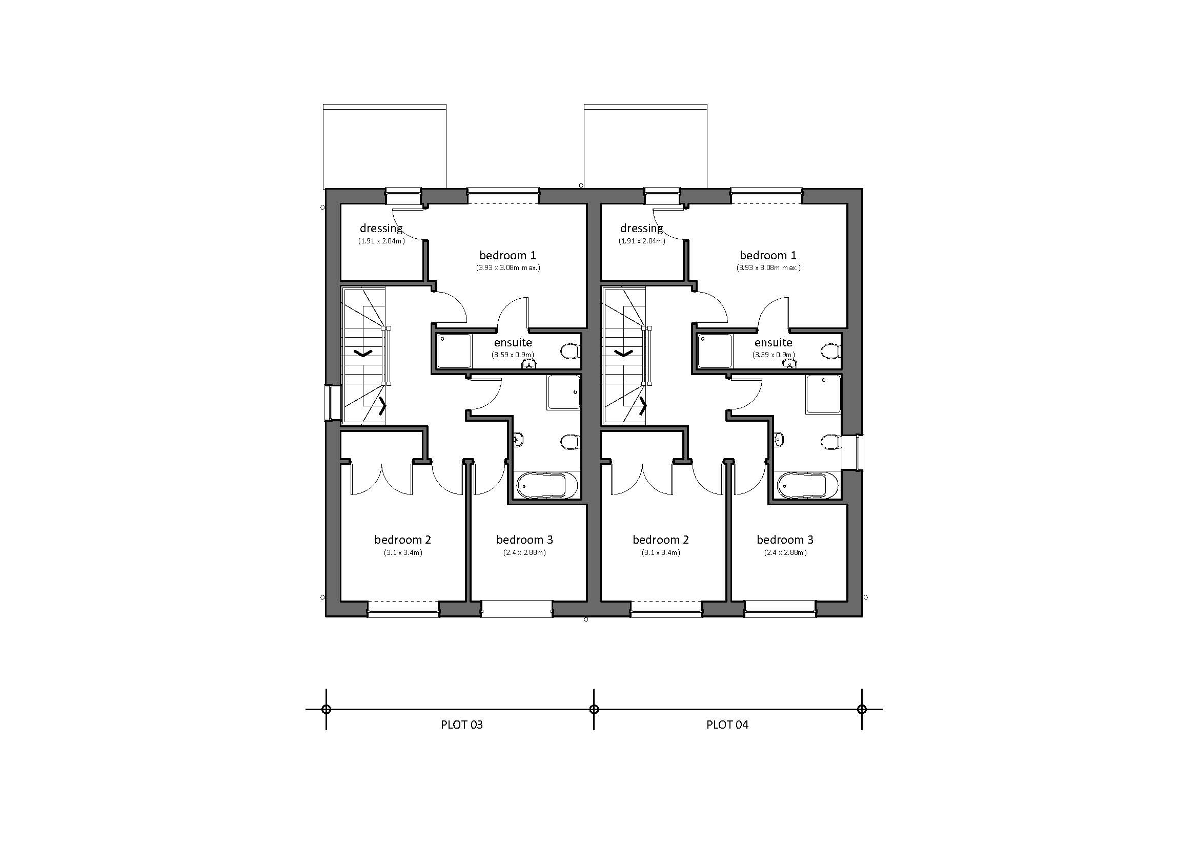 Plot 3 & 4 First Floor