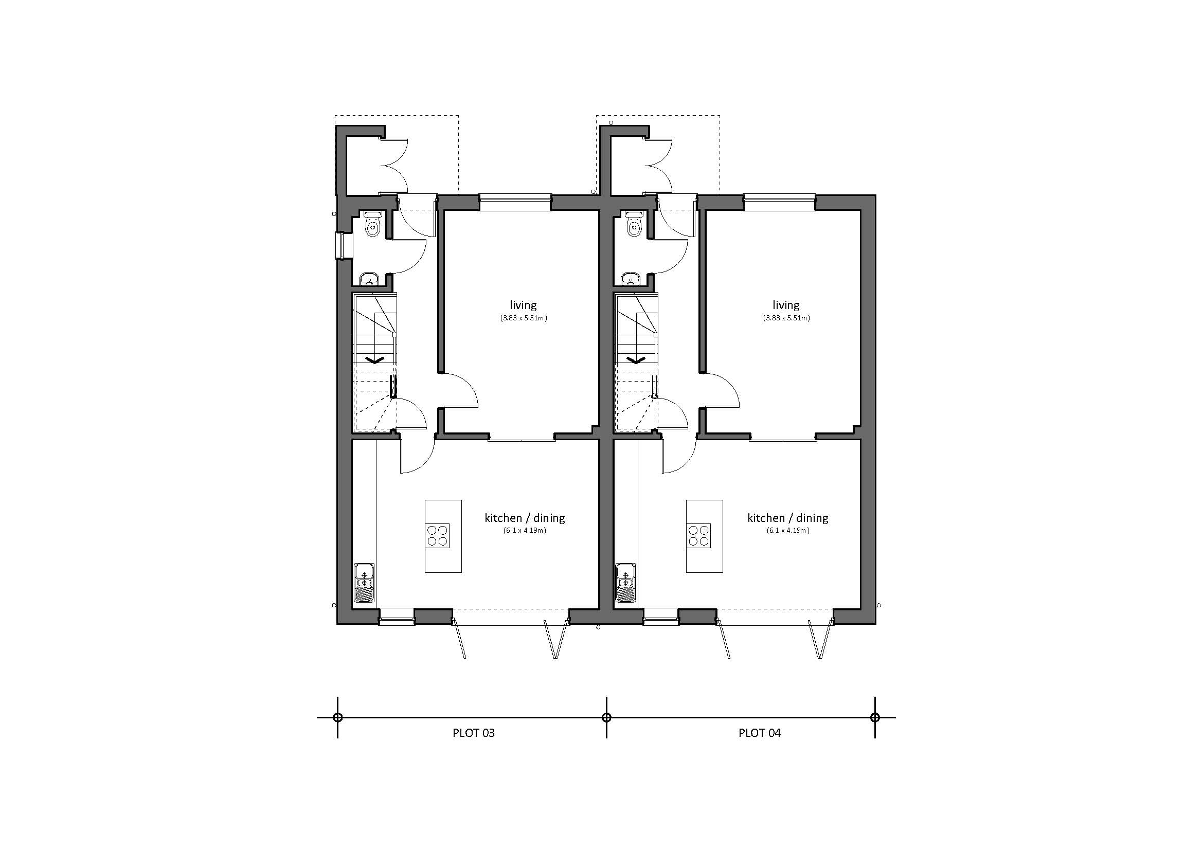 Plot 3 & 4 Ground Floor