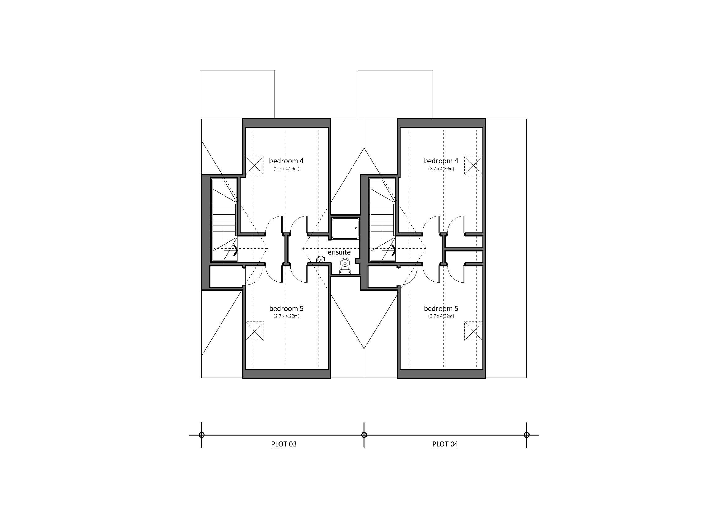 Plot 3 & 4 Second Floor