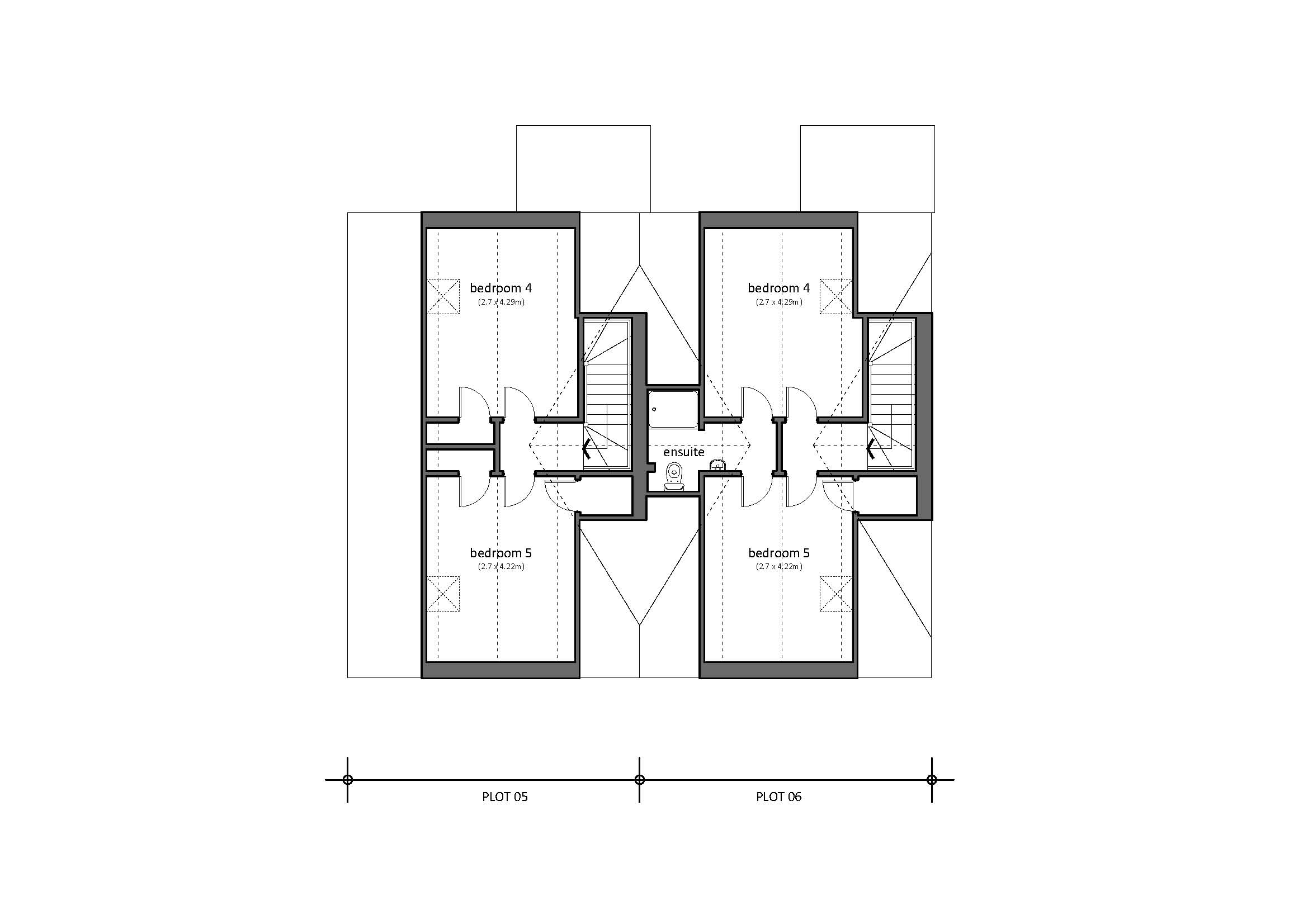 Plot 5 & 6 Second Floor
